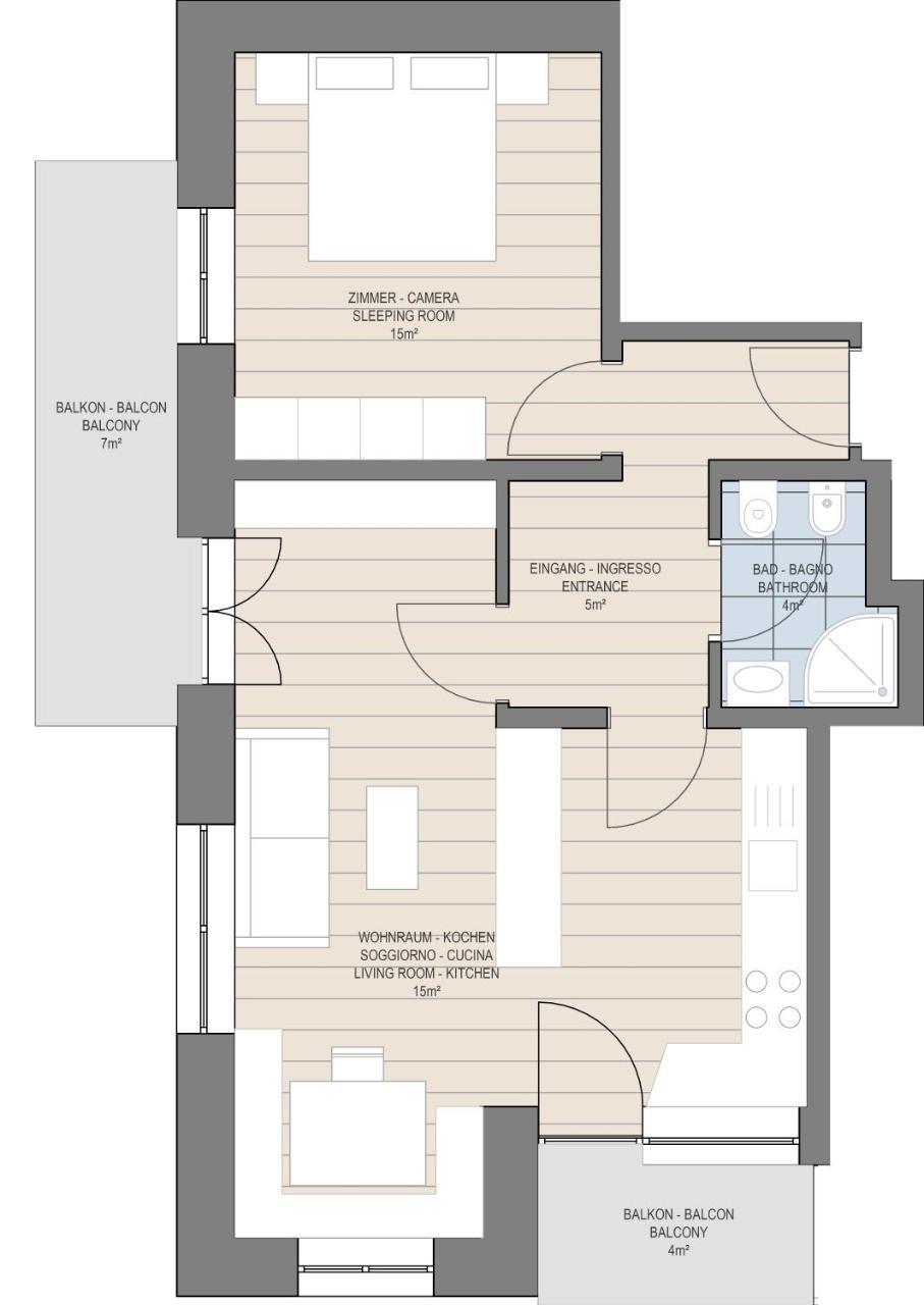 Apartments Gana La Villa  Dış mekan fotoğraf